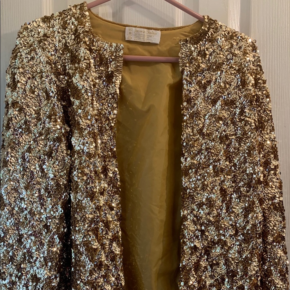 Gold Sequence Jacket